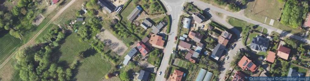 Zdjęcie satelitarne Łącka ul.