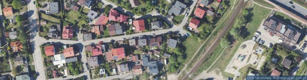 Zdjęcie satelitarne Łąkowa ul.