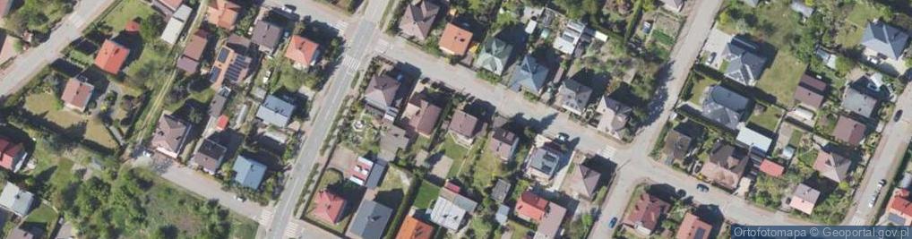 Zdjęcie satelitarne Łamana ul.