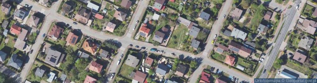 Zdjęcie satelitarne Łamana ul.