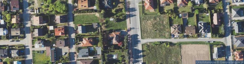 Zdjęcie satelitarne Lawendowa ul.