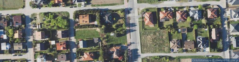 Zdjęcie satelitarne Lawendowa ul.