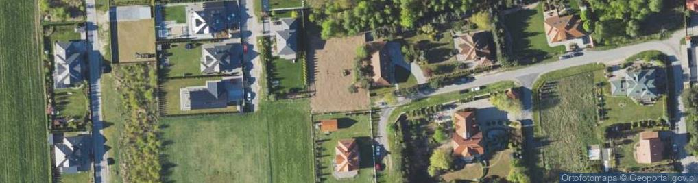 Zdjęcie satelitarne Lazurowa ul.
