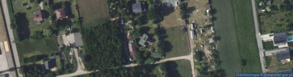 Zdjęcie satelitarne Łabędzia ul.