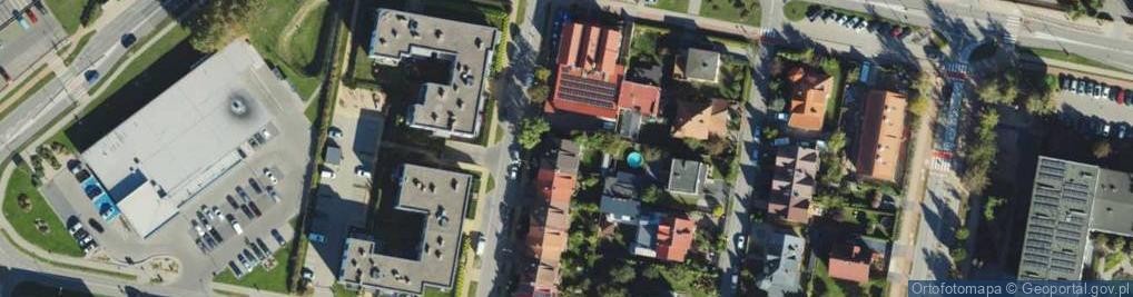 Zdjęcie satelitarne Lawendowa ul.