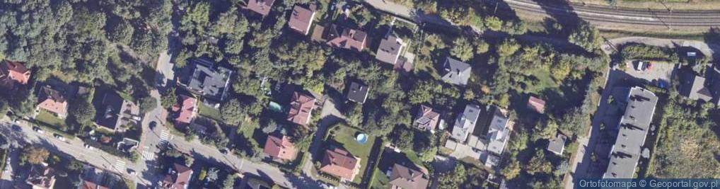 Zdjęcie satelitarne Lazurowa ul.
