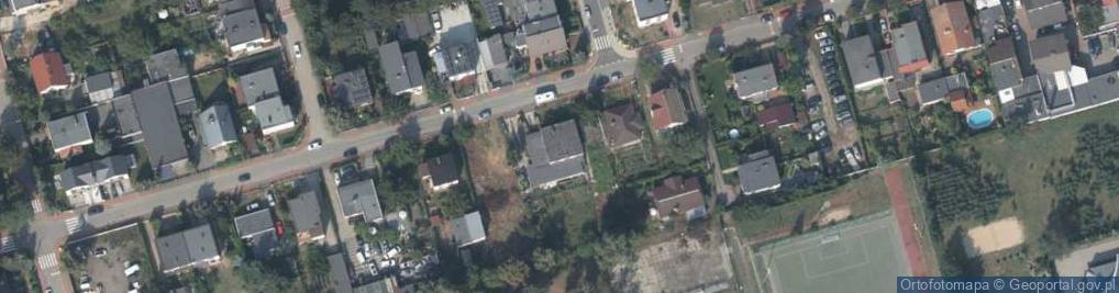 Zdjęcie satelitarne Łanowa ul.