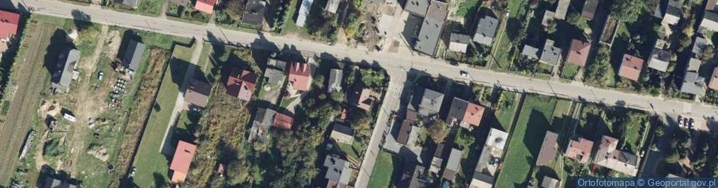Zdjęcie satelitarne Łączna ul.