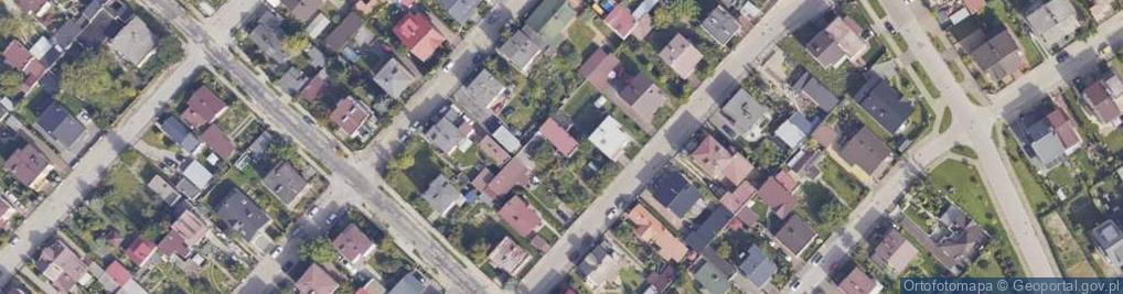 Zdjęcie satelitarne Laskowa ul.