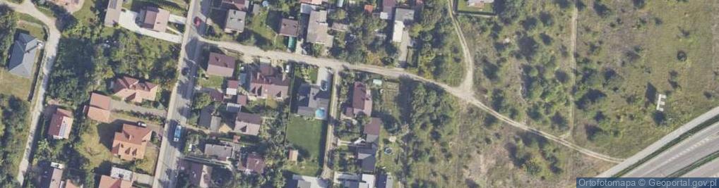 Zdjęcie satelitarne Łanowa ul.
