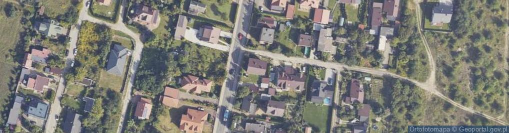Zdjęcie satelitarne Łanowa ul.