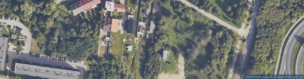 Zdjęcie satelitarne Łąkowa ul.