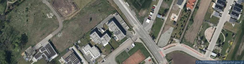 Zdjęcie satelitarne Lawendowa ul.