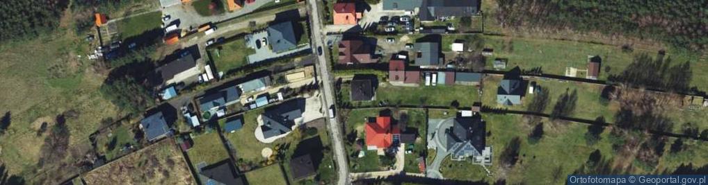 Zdjęcie satelitarne Ładna ul.
