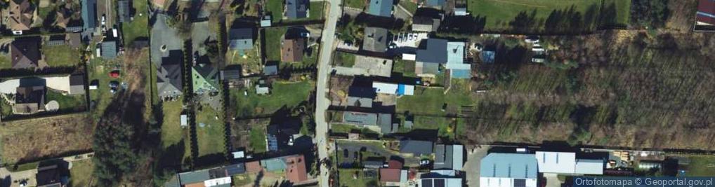 Zdjęcie satelitarne Ładna ul.