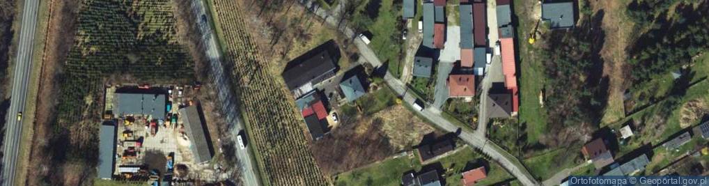 Zdjęcie satelitarne Ładna ul.