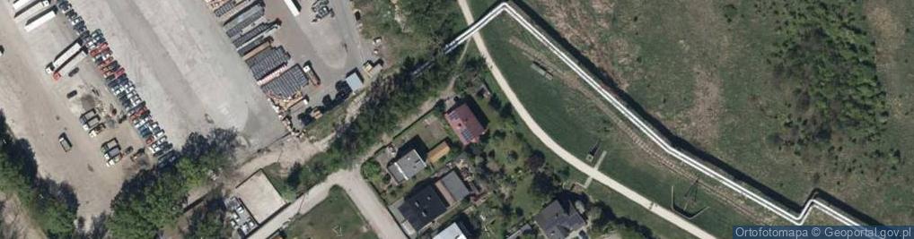 Zdjęcie satelitarne Łąkowa ul.