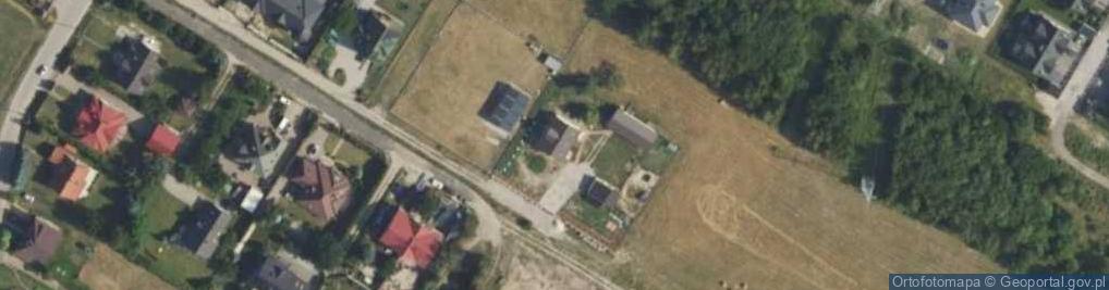 Zdjęcie satelitarne Lawendowa ul.