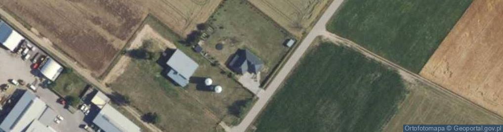 Zdjęcie satelitarne Łazy ul.