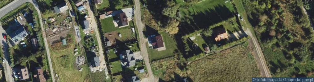 Zdjęcie satelitarne Lawendowa ul.