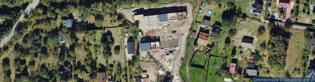 Zdjęcie satelitarne Lawendowa ul.