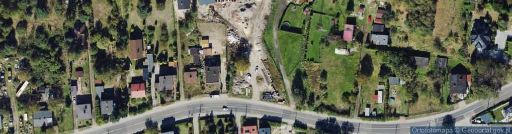 Zdjęcie satelitarne Lawendowa ul.