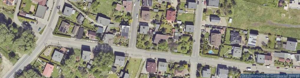 Zdjęcie satelitarne Łąkowa ul.