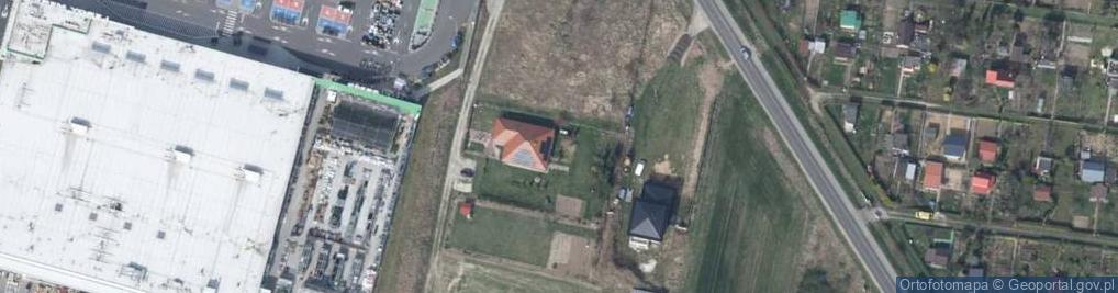 Zdjęcie satelitarne Lawendowa ul.