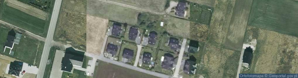 Zdjęcie satelitarne Lawendowa ul.