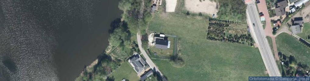 Zdjęcie satelitarne Łabędzia ul.