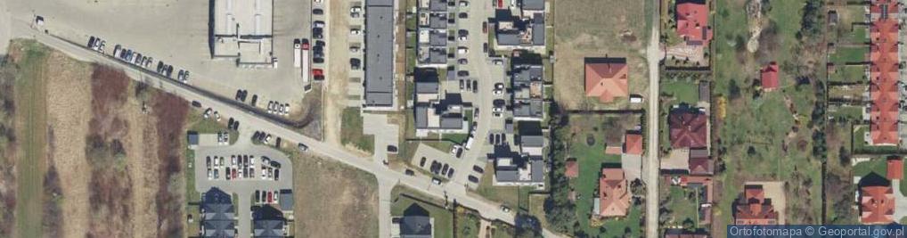 Zdjęcie satelitarne Łanowa ul.