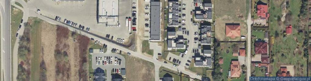 Zdjęcie satelitarne Łanowa ul.