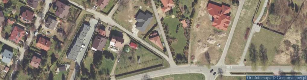 Zdjęcie satelitarne Laurowa ul.