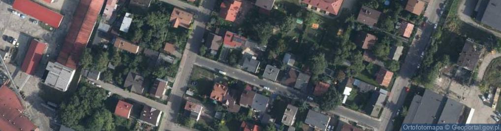 Zdjęcie satelitarne Łączna ul.