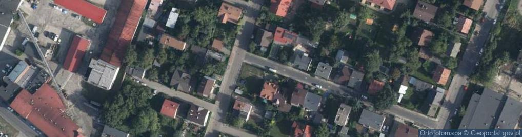 Zdjęcie satelitarne Łączna ul.