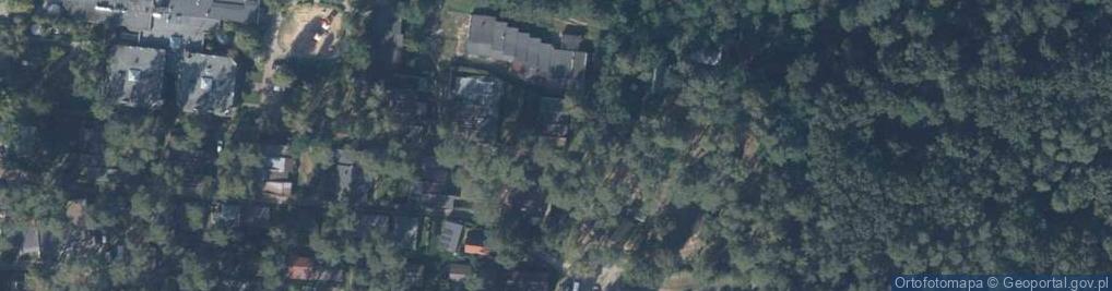 Zdjęcie satelitarne Łabędzia ul.
