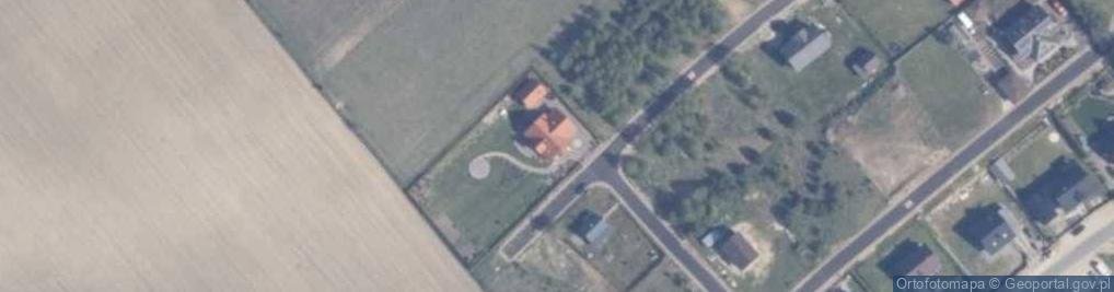 Zdjęcie satelitarne Lawendowa ul.