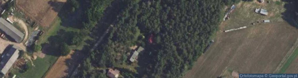 Zdjęcie satelitarne Łabędzia ul.