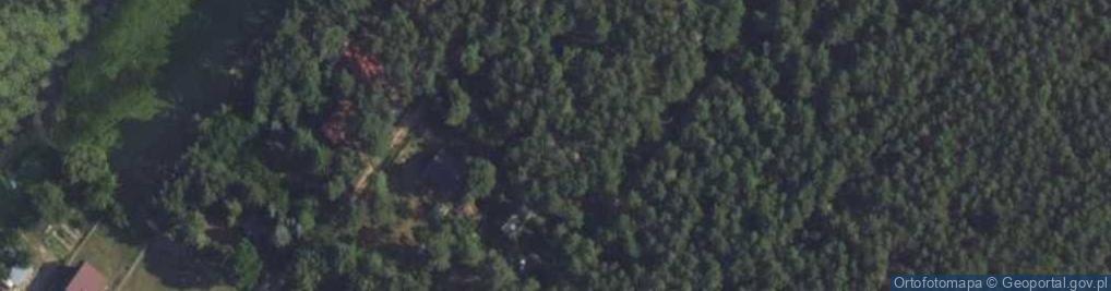 Zdjęcie satelitarne Łabędzia ul.