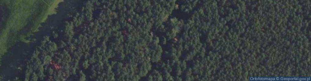 Zdjęcie satelitarne Łabędzia ul.