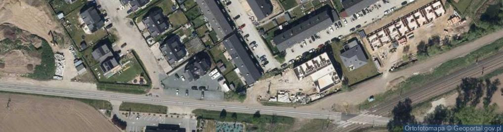 Zdjęcie satelitarne Łąkowa ul.