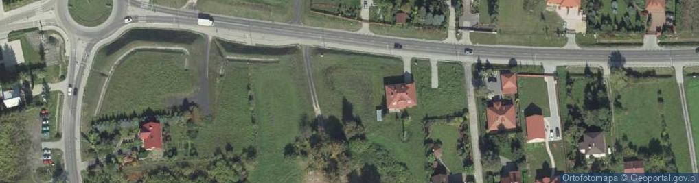 Zdjęcie satelitarne Lawendowa ul.