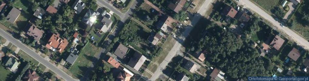 Zdjęcie satelitarne Lazurowa ul.