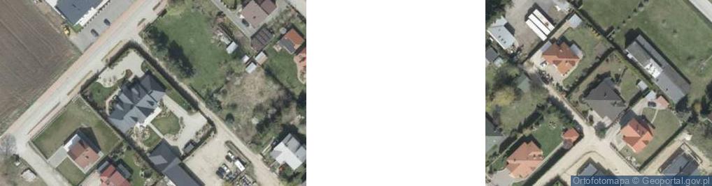 Zdjęcie satelitarne Lazurowa ul.