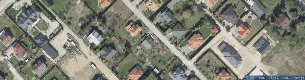 Zdjęcie satelitarne Lazurowa ul.