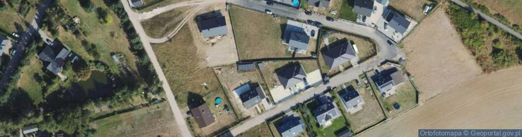 Zdjęcie satelitarne Łabędzia ul.