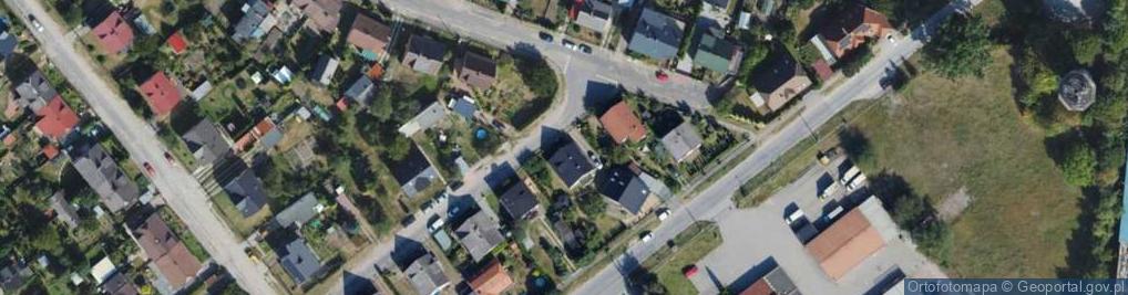 Zdjęcie satelitarne Łąkowa ul.