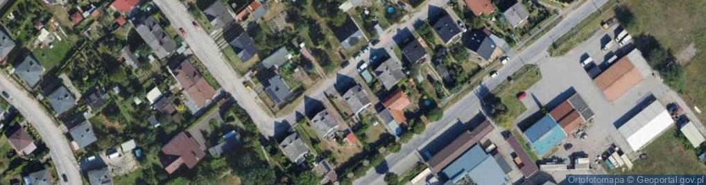 Zdjęcie satelitarne Łąkowa ul.