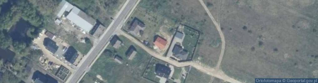 Zdjęcie satelitarne Lawendowa ul.