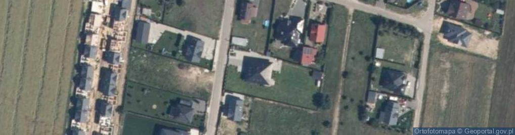 Zdjęcie satelitarne Lawendowa ul.